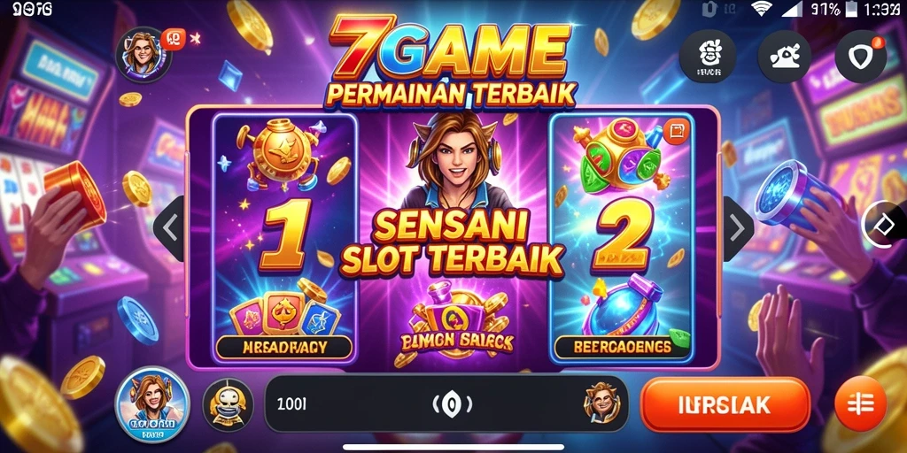 Screenshot tampilan gameplay seru dari game Slot 7GAME.