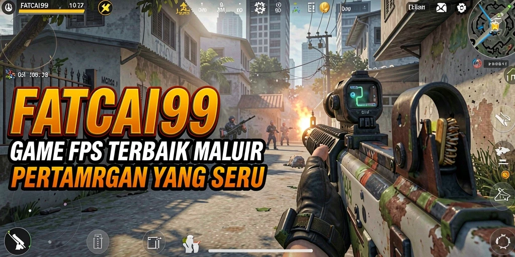 Gameplay mendebarkan dalam pertempuran FPS di FATCAI99.