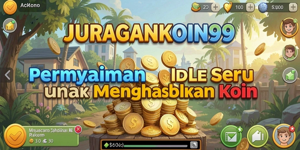 Tampilan gameplay JURAGANKOIN99 yang menarik dan penuh warna.