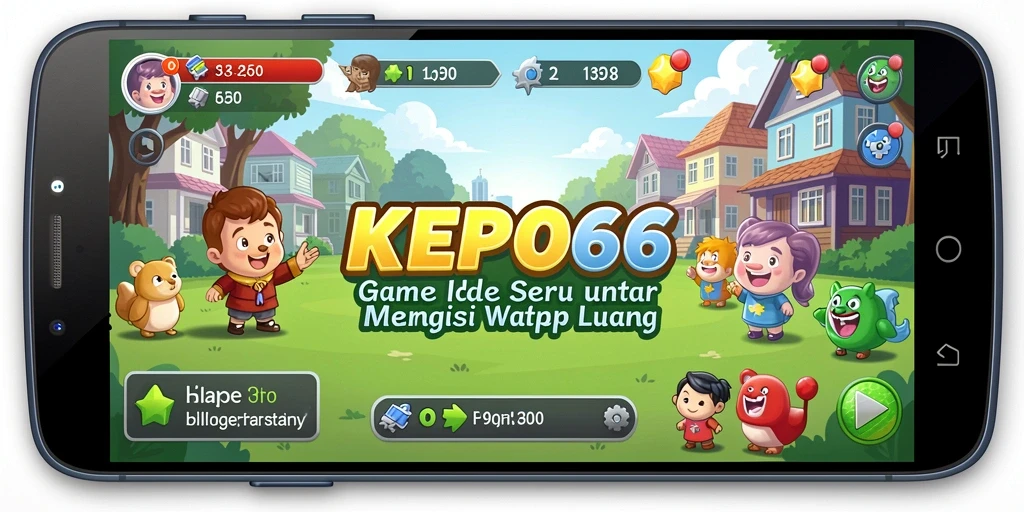 Tampilan permainan <strong>KEPO66</strong> yang asyik dan penuh warna dari gameplay Idle.