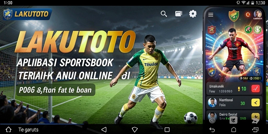 Tangkapan layar gameplay Sportsbook yang menampilkan taruhan langsung dan berbagai opsi taruhan.