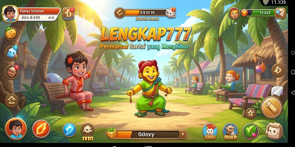 Tangkapan layar gameplay LENGKAP777 yang menunjukkan aksi seru dalam permainan.