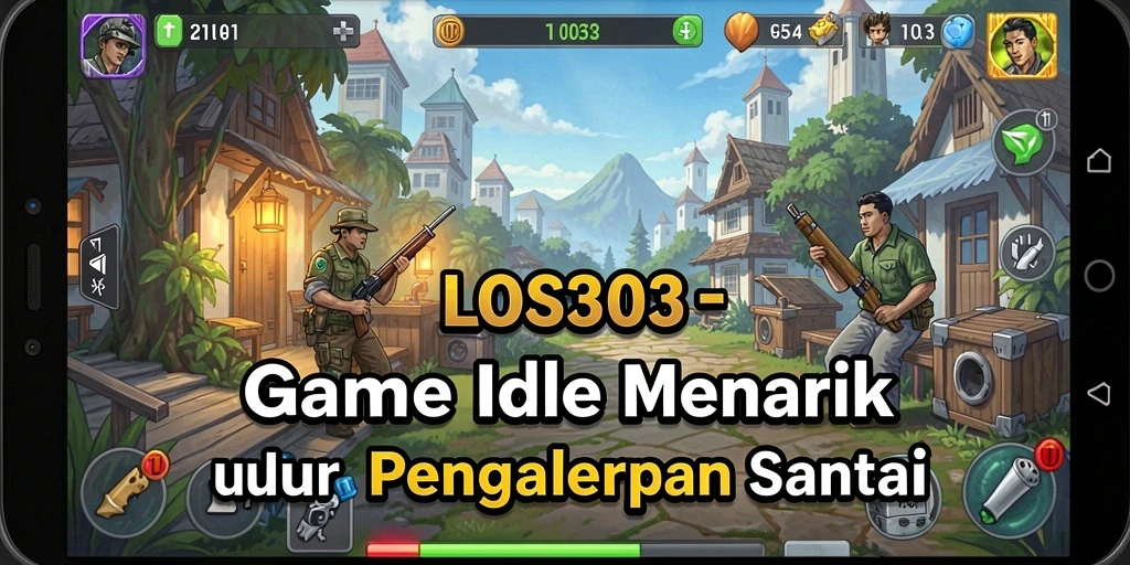 Tampilan gameplay Los303 dengan fitur Idle yang menarik.