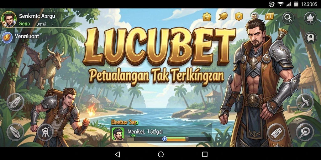 Tampilan gameplay petualangan seru di LUCUBET yang menantang.