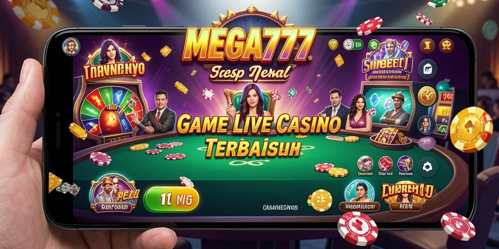 Gameplay Live Casino yang mengasyikkan di MEGA777.