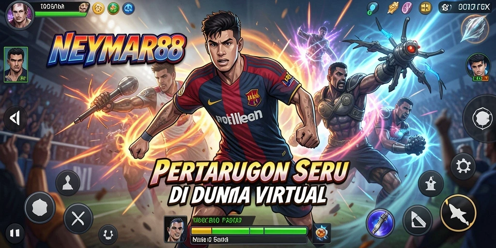 Gameplay seru di NEYMAR88 dengan pertarungan yang mendebarkan.