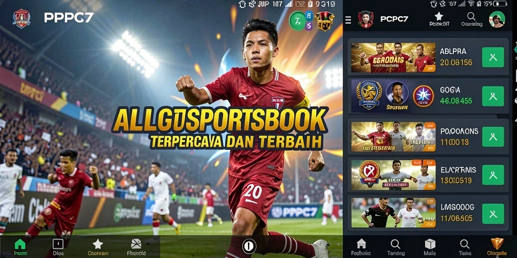 Tampilan gameplay PCPC7 yang seru dan interaktif saat bertaruh.
