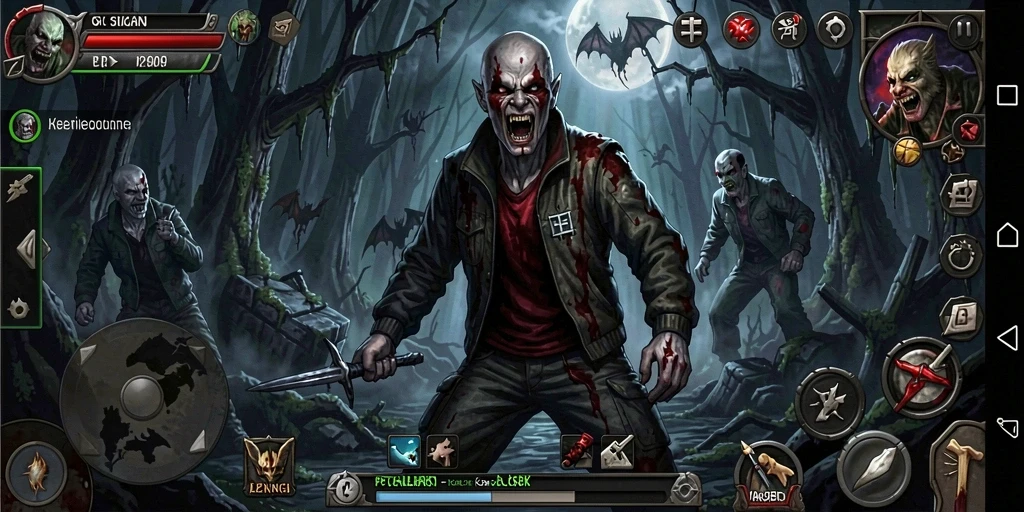 Tampilan gameplay menegangkan dari PP7 yang menakutkan.