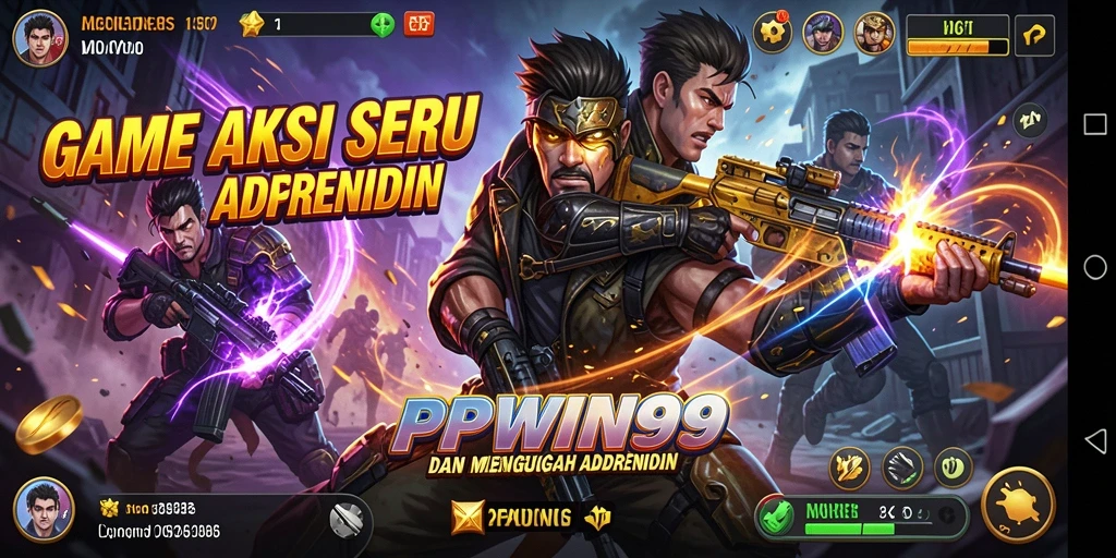 Tampilan gameplay PPWIN99 yang mendebarkan saat beraksi.