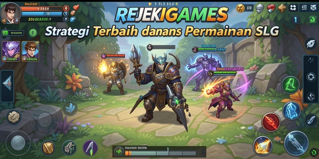 Tampilan gameplay dari REJEKIGAMES yang menarik dan strategis.