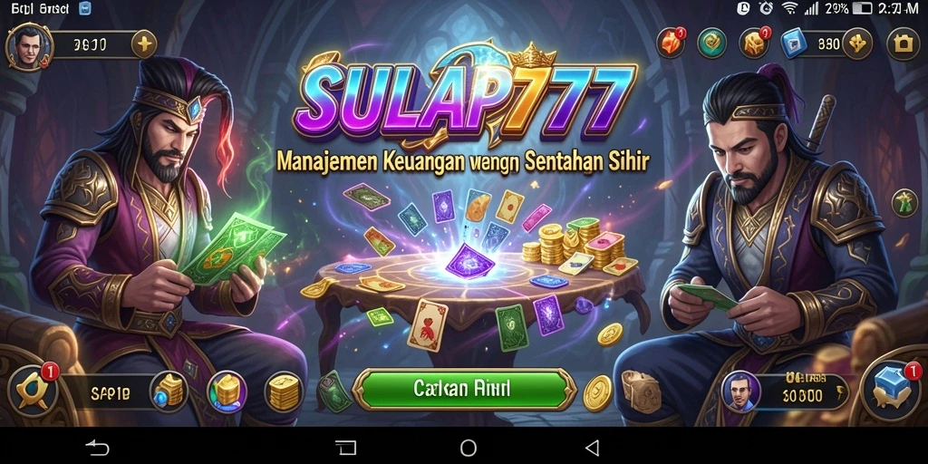 Tampilan gameplay SULAP777 yang memukau dan penuh strategi.