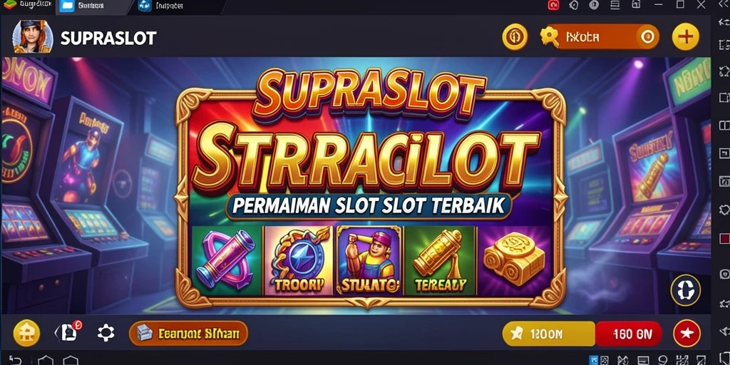 Tampilan gameplay menarik dan interaksi yang dinamis dalam SUPRASLOT.