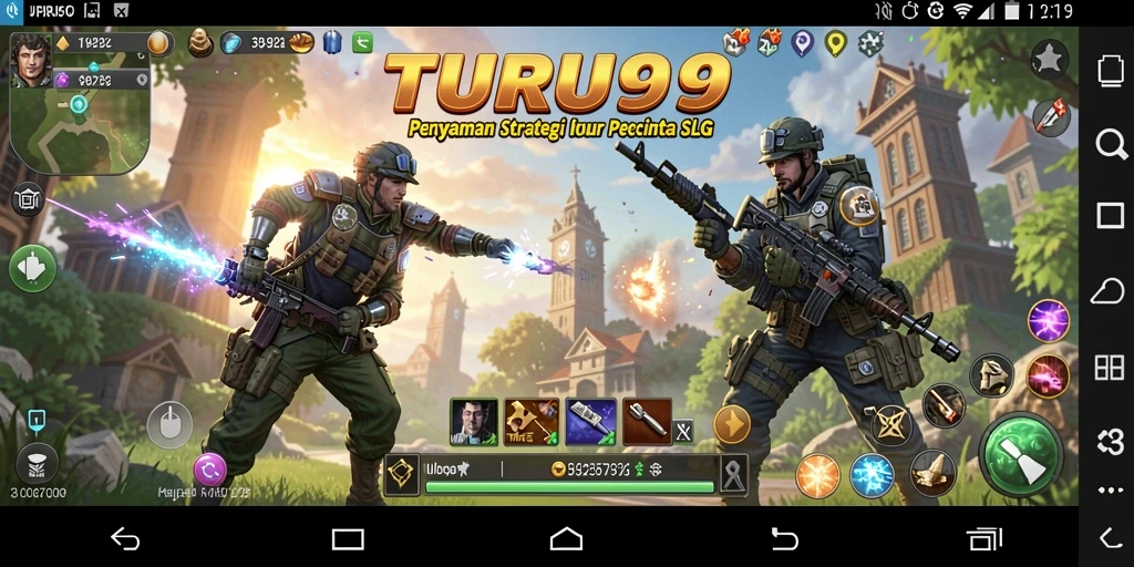 Tangkapan layar TURU99 menampilkan aksi pertempuran strategis yang mendebarkan.