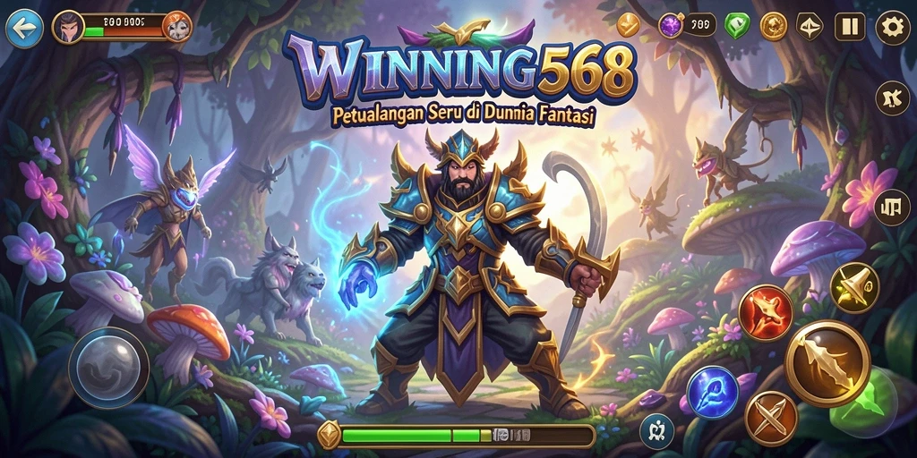 Tampilan gameplay <strong>WINNING568</strong> yang menghadirkan petualangan seru dan pemandangan menakjubkan.