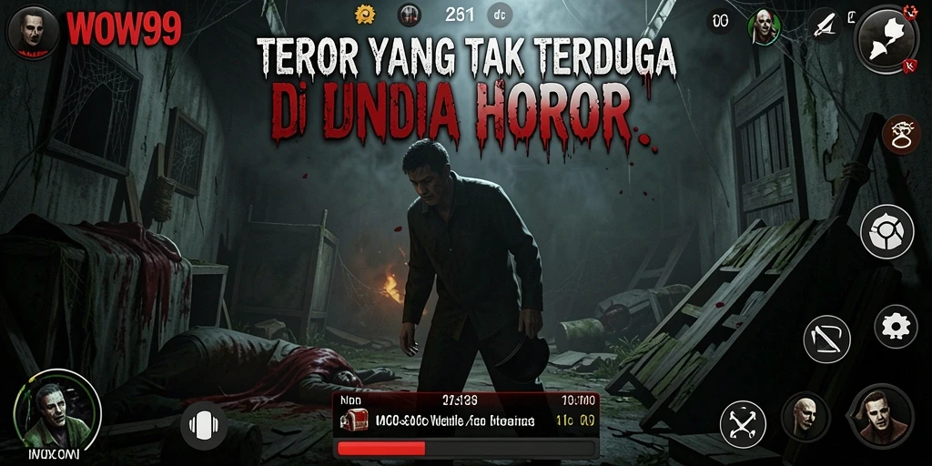 Screenshot menampilkan gameplay <strong>WOW99</strong> yang menyeramkan dan mencekam.