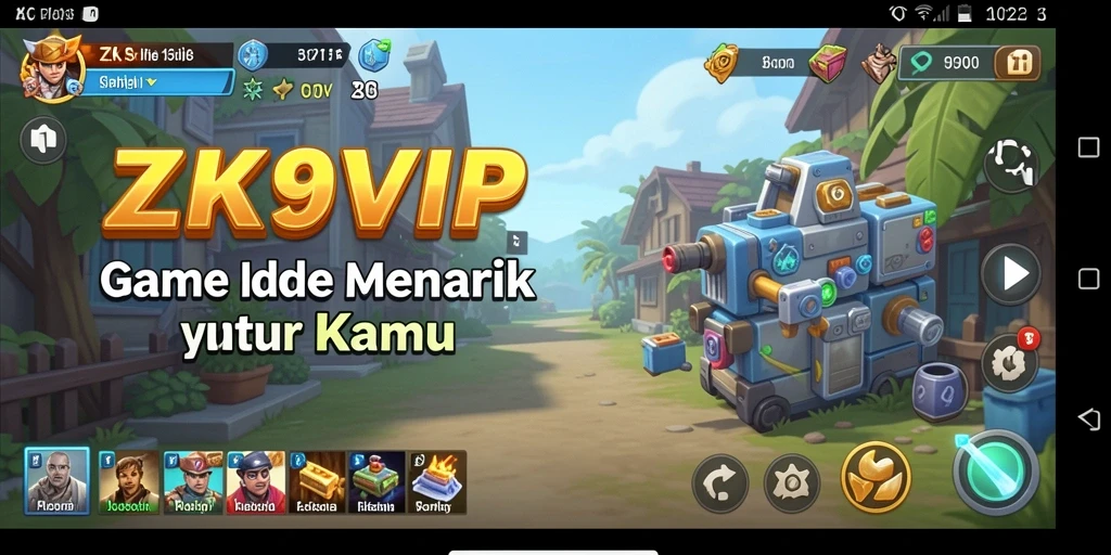 Screenshot ZK9VIP menampilkan gameplay yang menyenangkan dan menarik di kategori Idle.